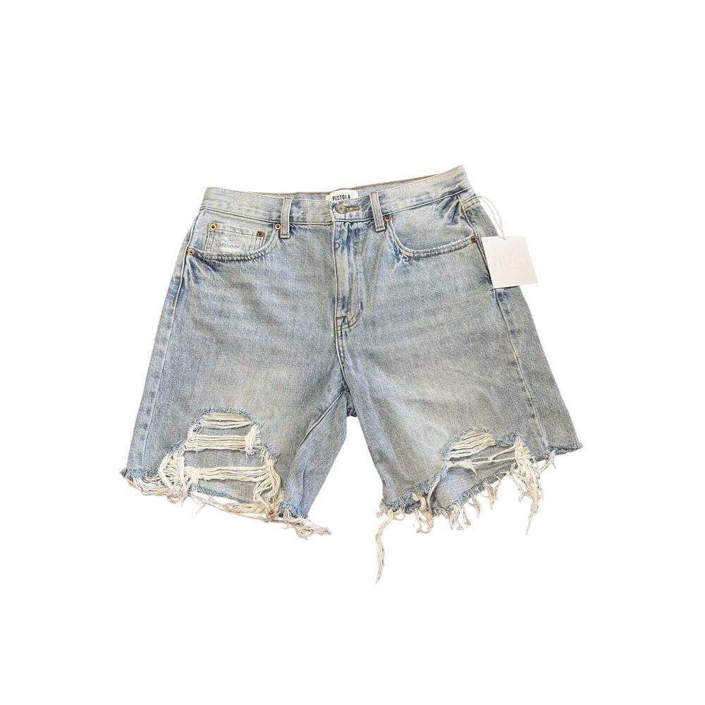 Pistola 7' Kelly 90’s Skater Light Wash Denim Shorts Size 28